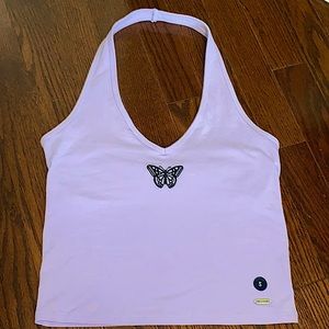 Hollister Soft Purple Crop Top